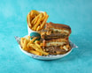 Spicy Fried Chicken Toastie